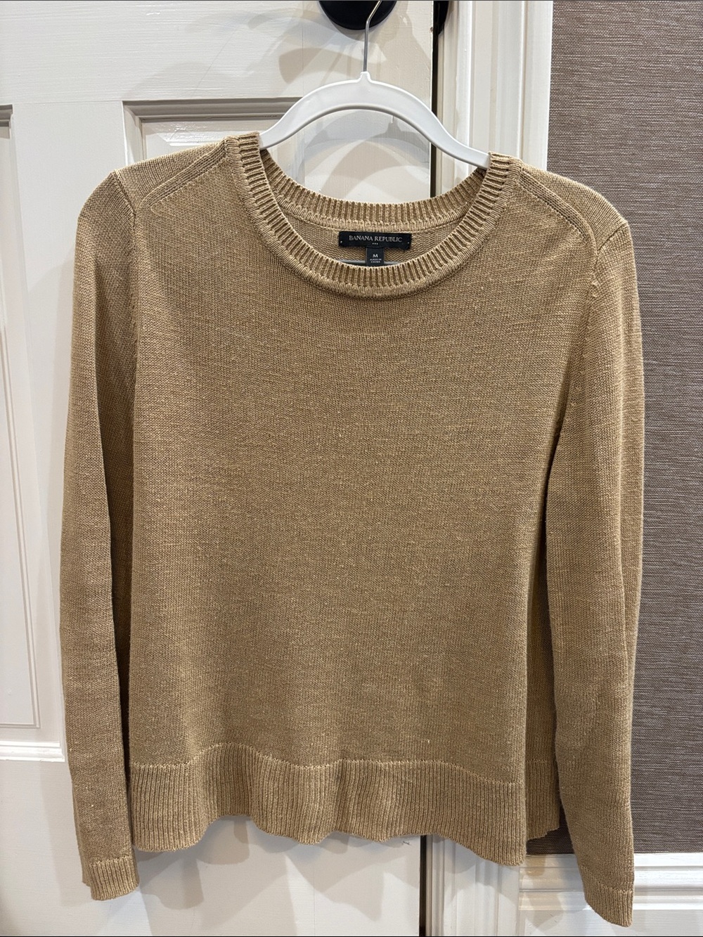 Banana Republic Camel Crewneck Sweater